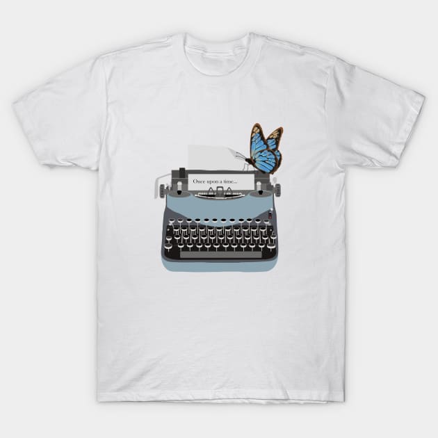 Typewriter T-Shirt by CTstudio